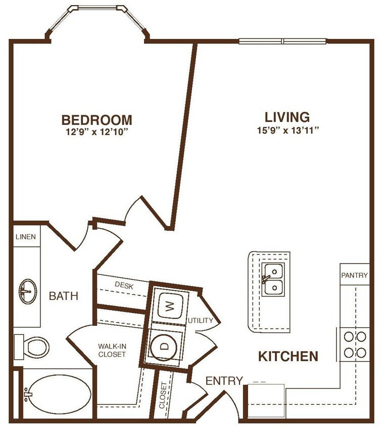 Floor Plan - The Meridian