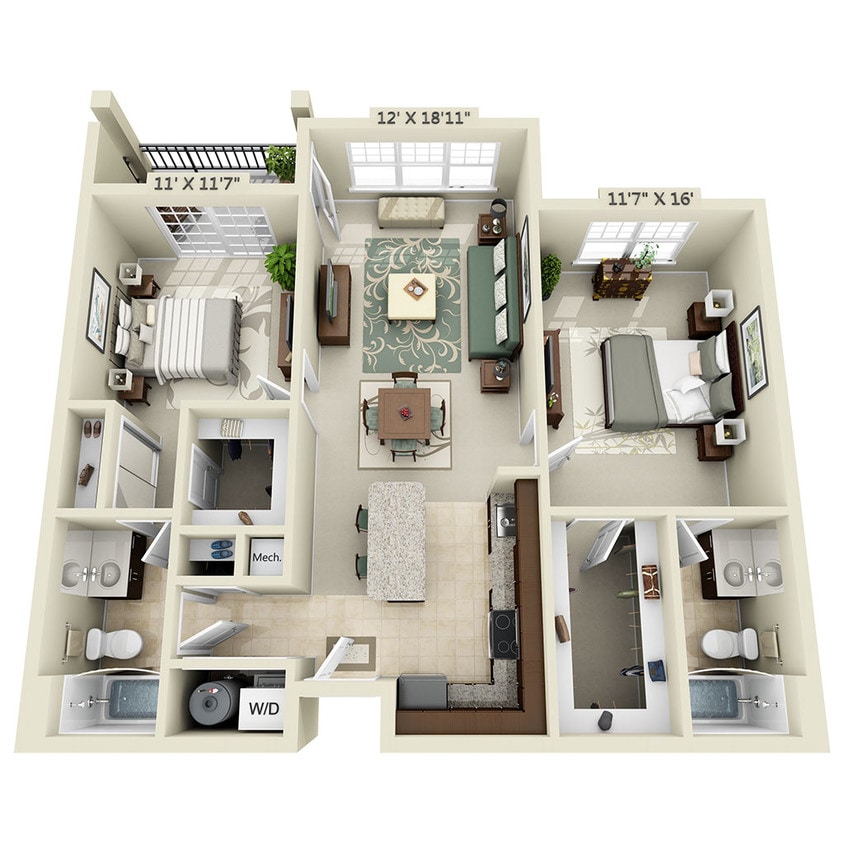 Floor Plan - B2A