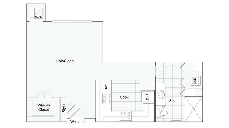 Floor Plan - The Silver Spring