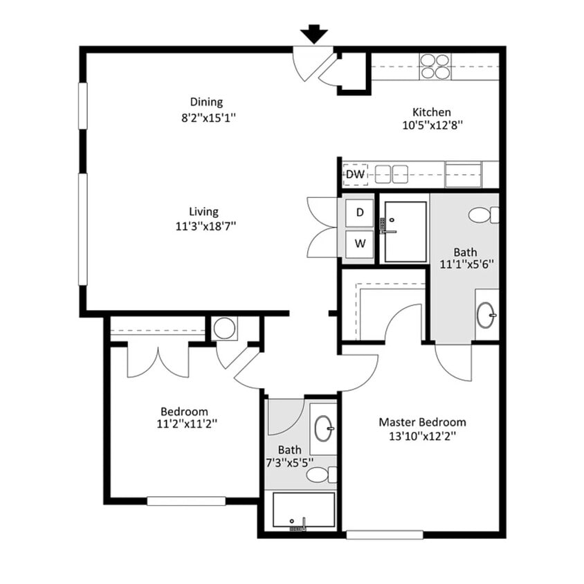 Floor Plan - The Tuscany
