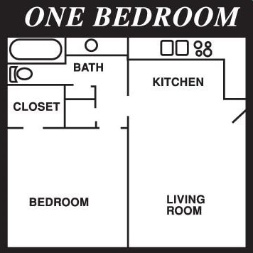 1BR/1BA - 1 BR/1 BA