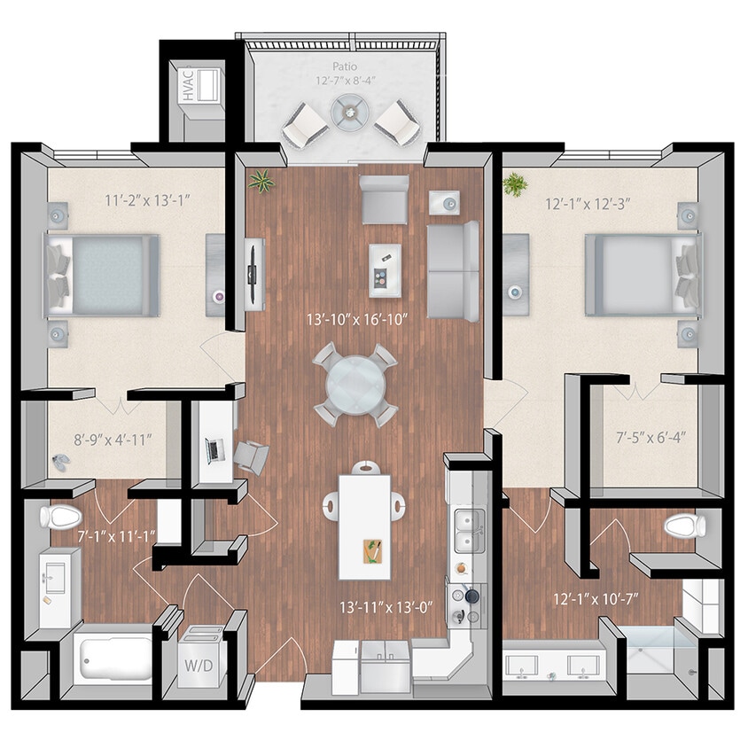 Floor Plan - Piedmont