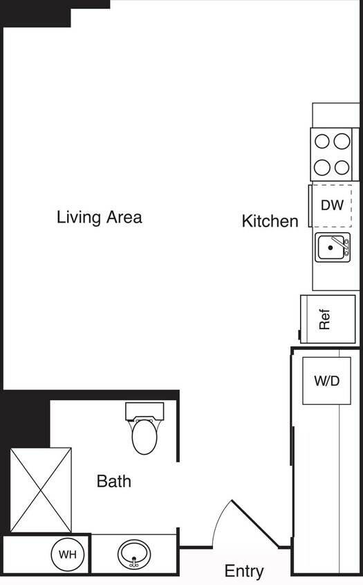 Floor Plan - Studio - 618