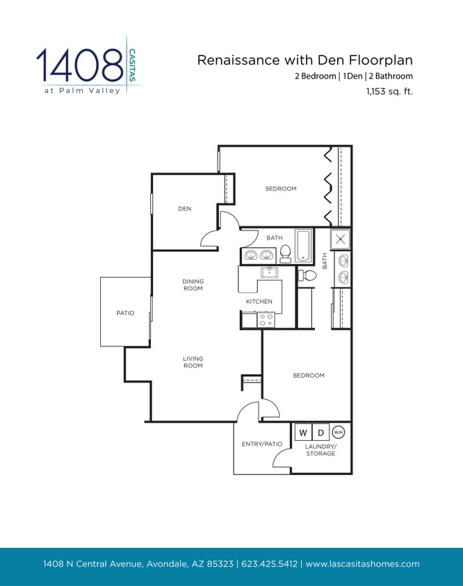 Floor Plan - Renaissance with Den