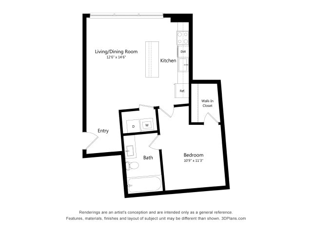 Floor Plan - The Olive