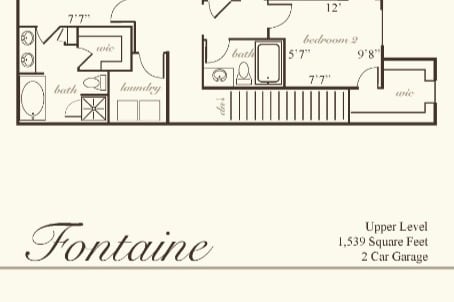 Floor Plan - Fontaine