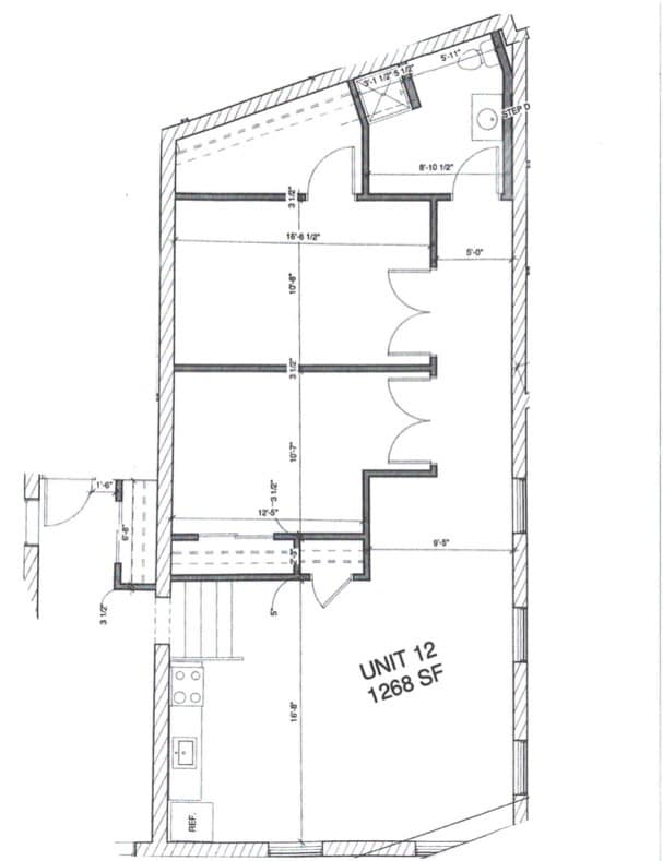 Floor Plan - 1006 Congress Unit 12