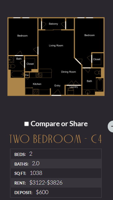 Floor Plan - Tower C4,D3,D7