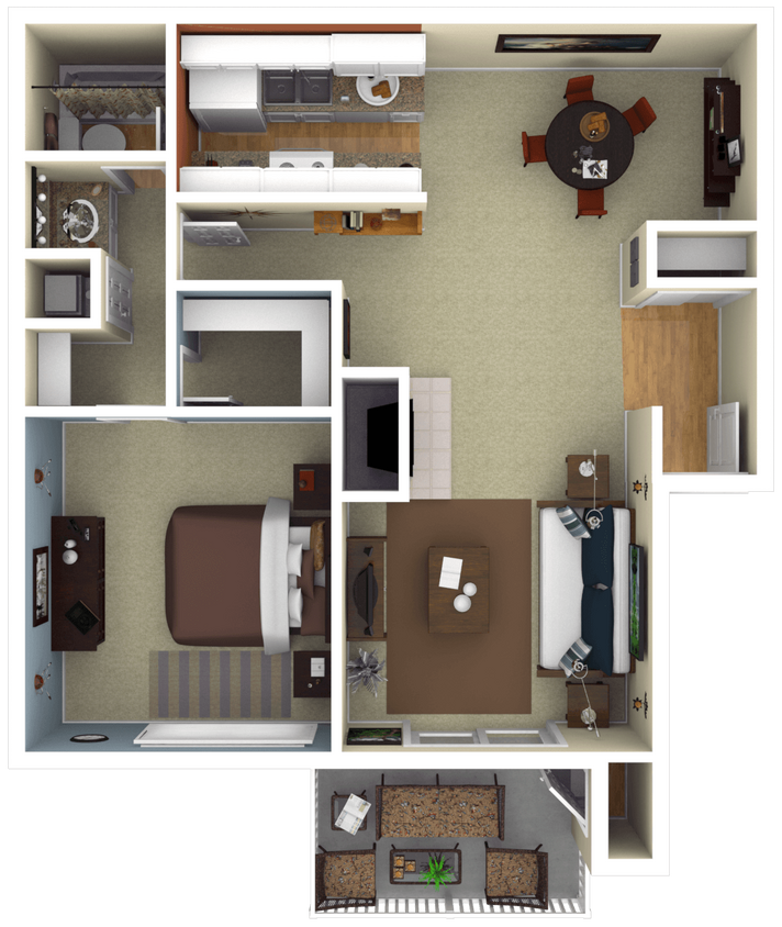 Floor Plan - Residence 1 Luxury