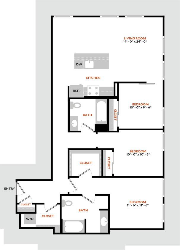 Floor Plan - Plan 3A