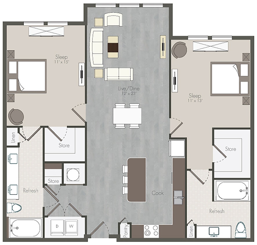 Floor Plan - Bensen