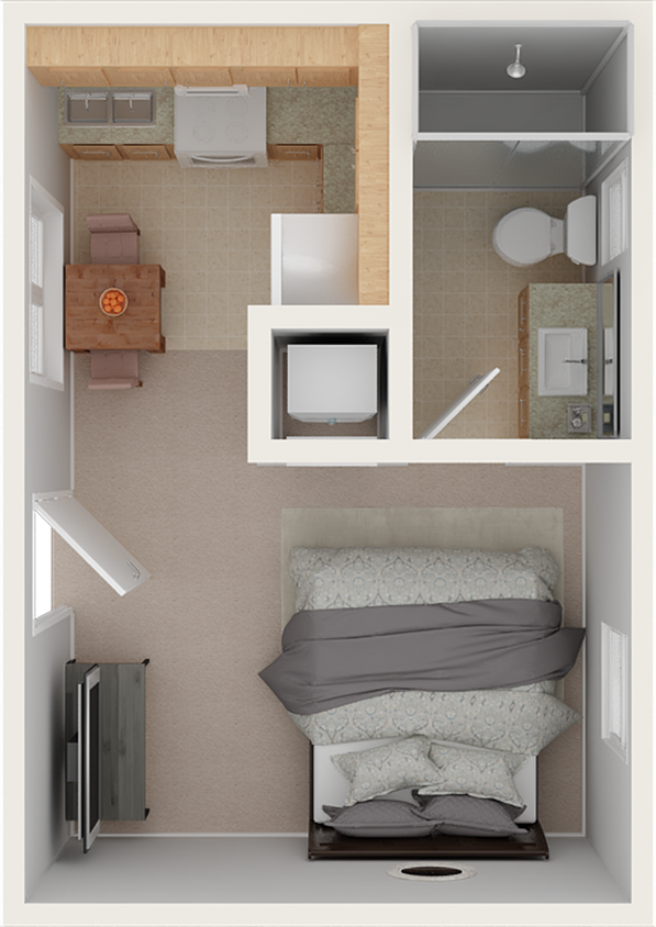 Floor Plan - STUDIO