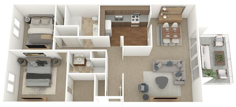 Floor Plan - Red Pine