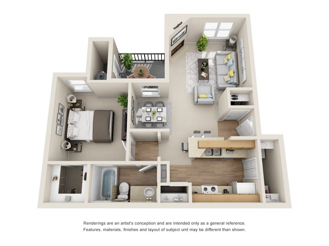 Floor Plan - The Mirabelle B
