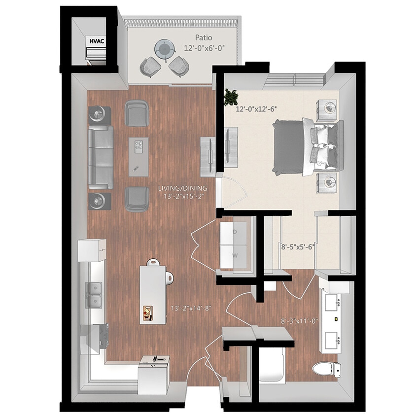 Floor Plan - Glacier Bay