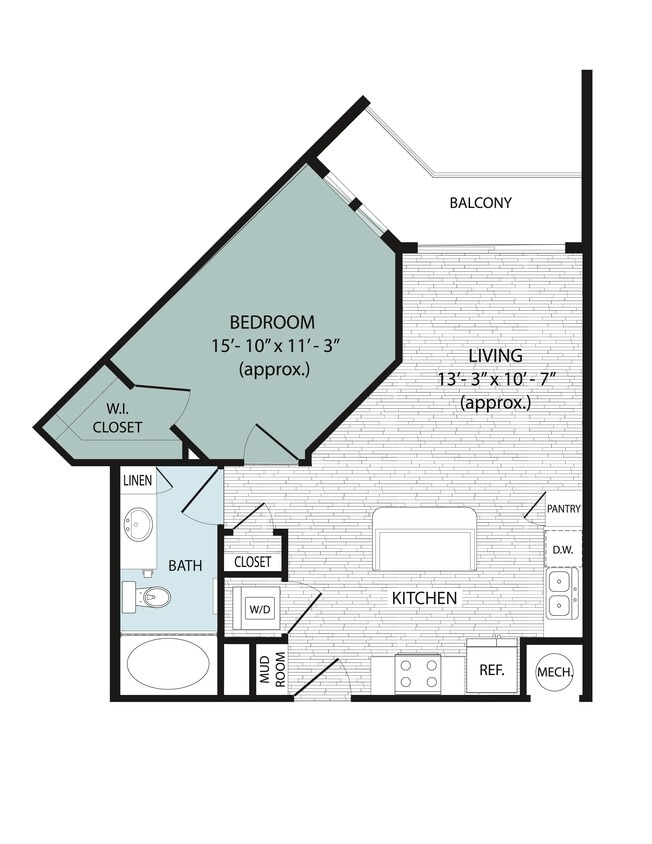Floor Plan - 1E