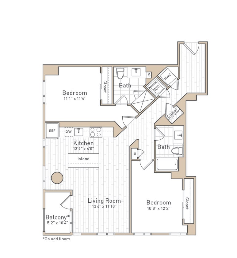 Floor Plan - B10B - Rise