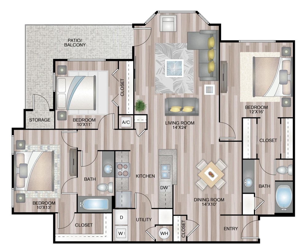 Floor Plan - Raleigh-Partial