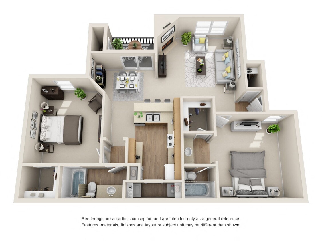 Floor Plan - The Chamonix H