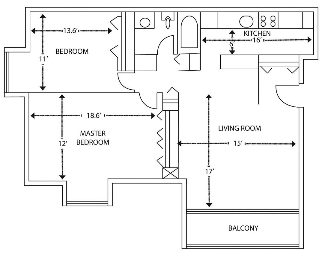 Floor Plan - 2 Bed B