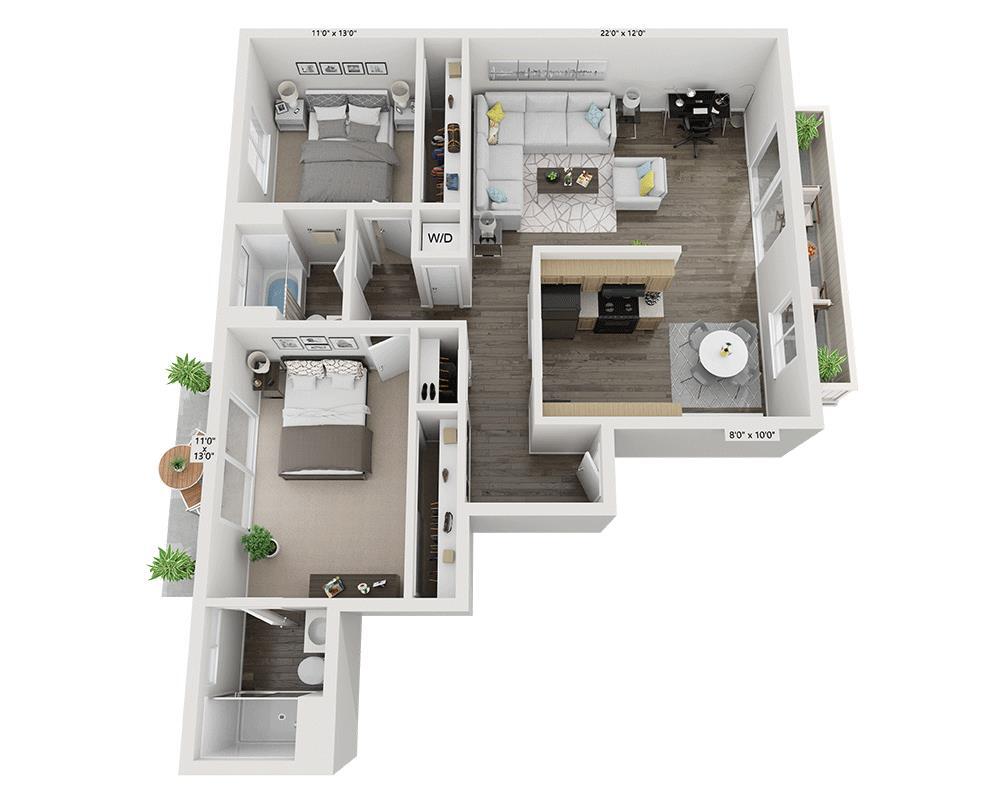 Floor Plan - Plan B1