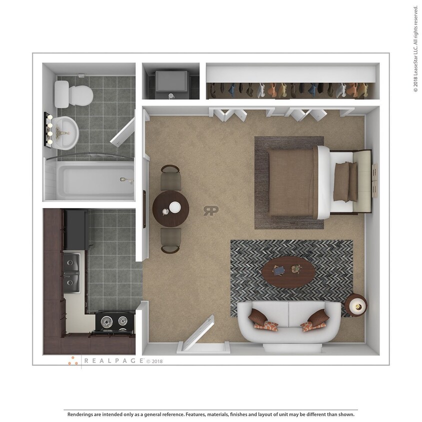 Floor Plan - Studio