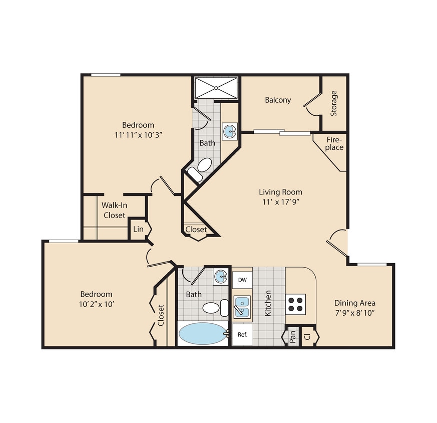 Floor Plan - B1 Premier