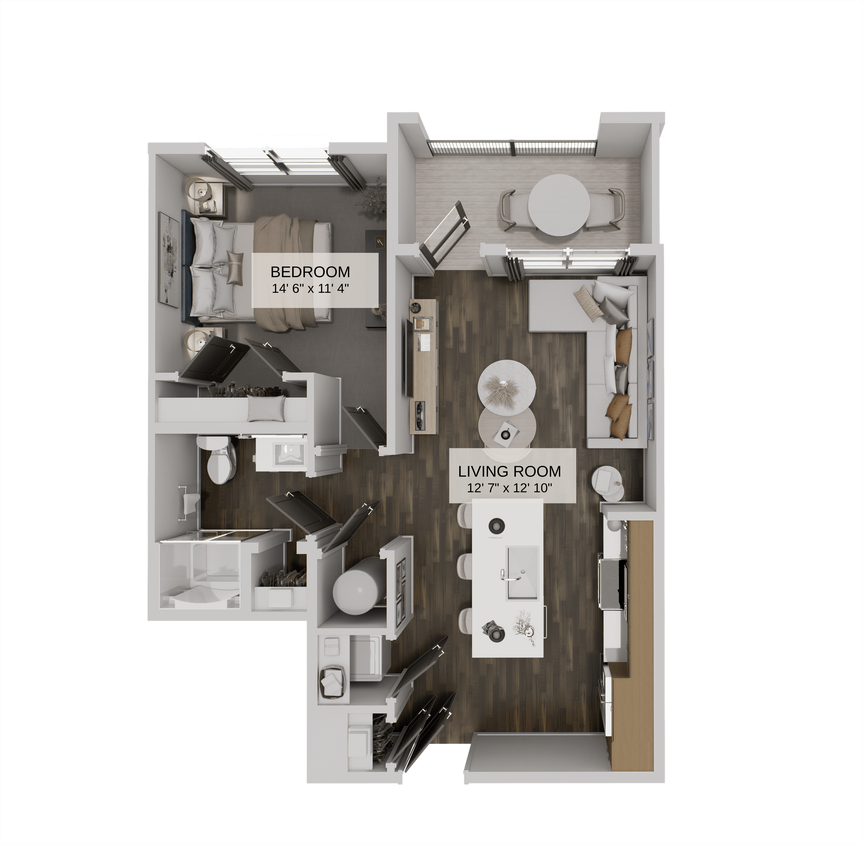 Floor Plan - The Synergy Select (A1C)