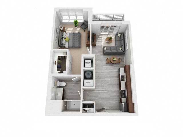 Floor Plan - a1a-buck