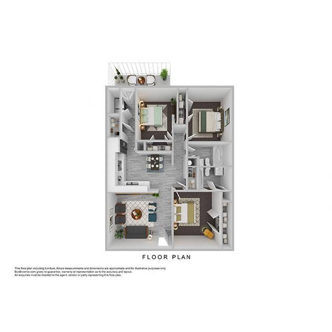 Floor Plan - Post Oak