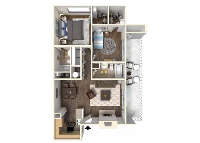 Floor Plan - Holly Renovated