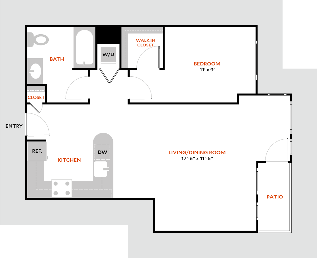 Floor Plan - Plan 1I