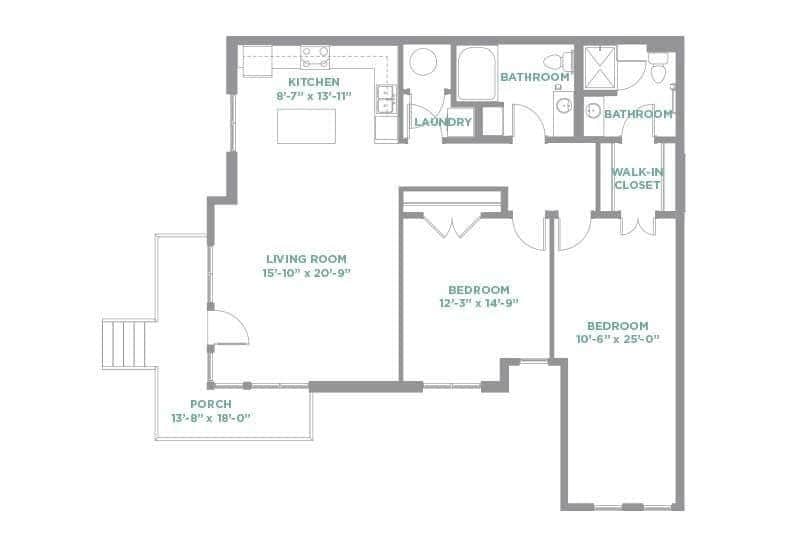 Floor Plan - The Peak