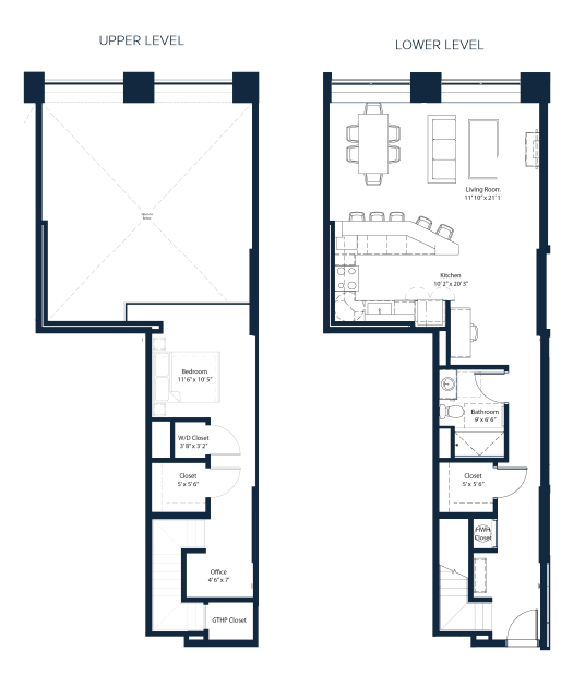 A1_1188 - One Bedroom Loft Deluxe
