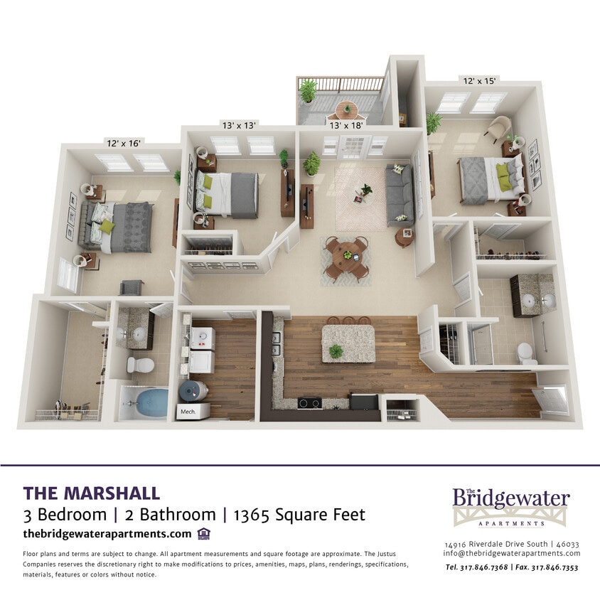 Floor Plan - The Marshall
