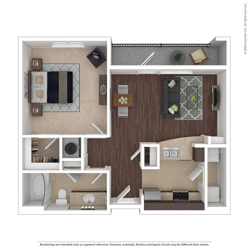 Floor Plan - 1B