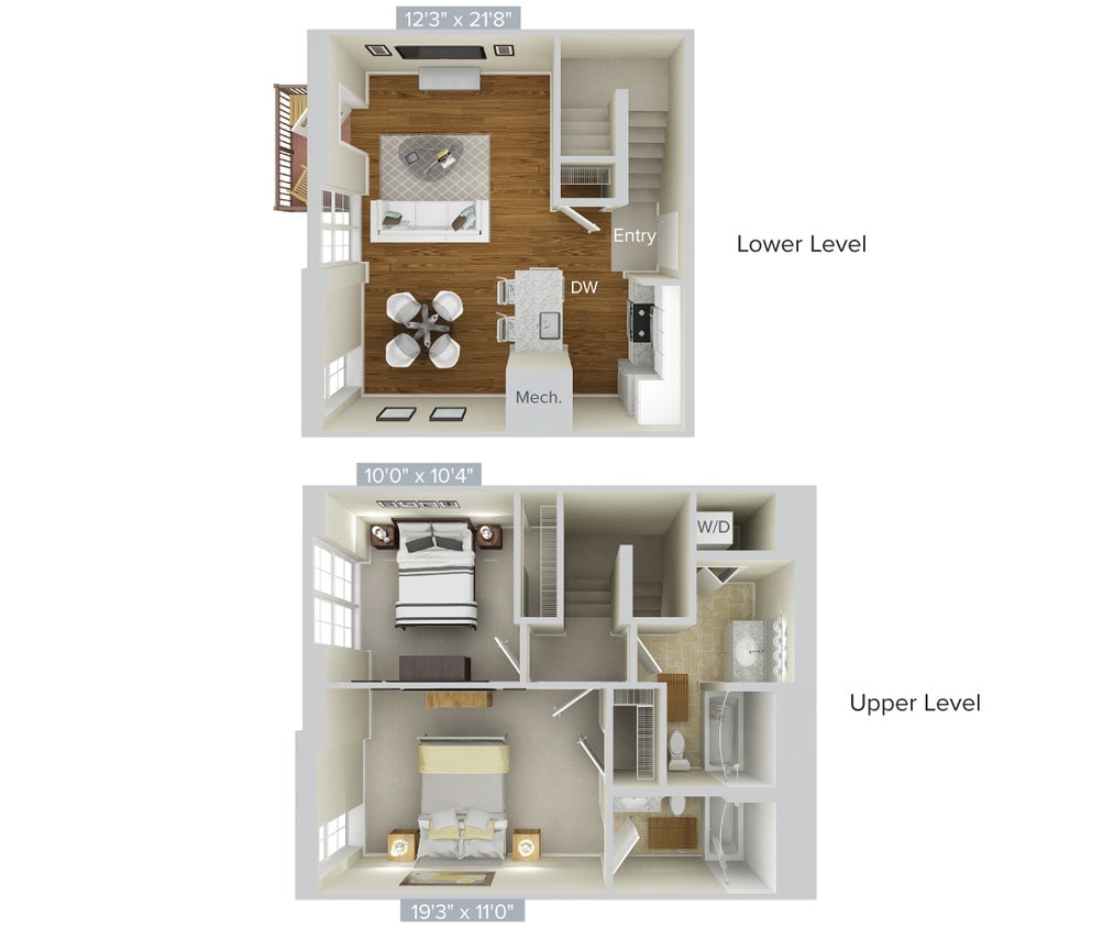 Floor Plan - B1T-950