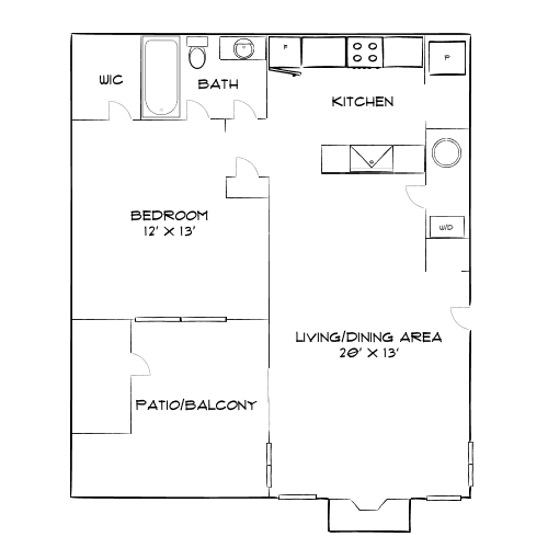 Floor Plan - Design 1A