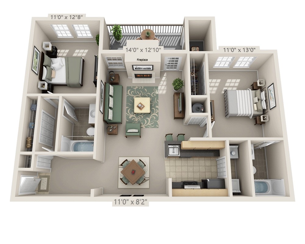 Floor Plan - Dandridge