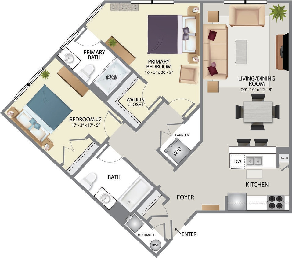 Floor Plan - 2C
