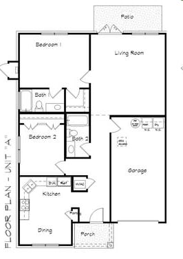 2BR/2BA - B1