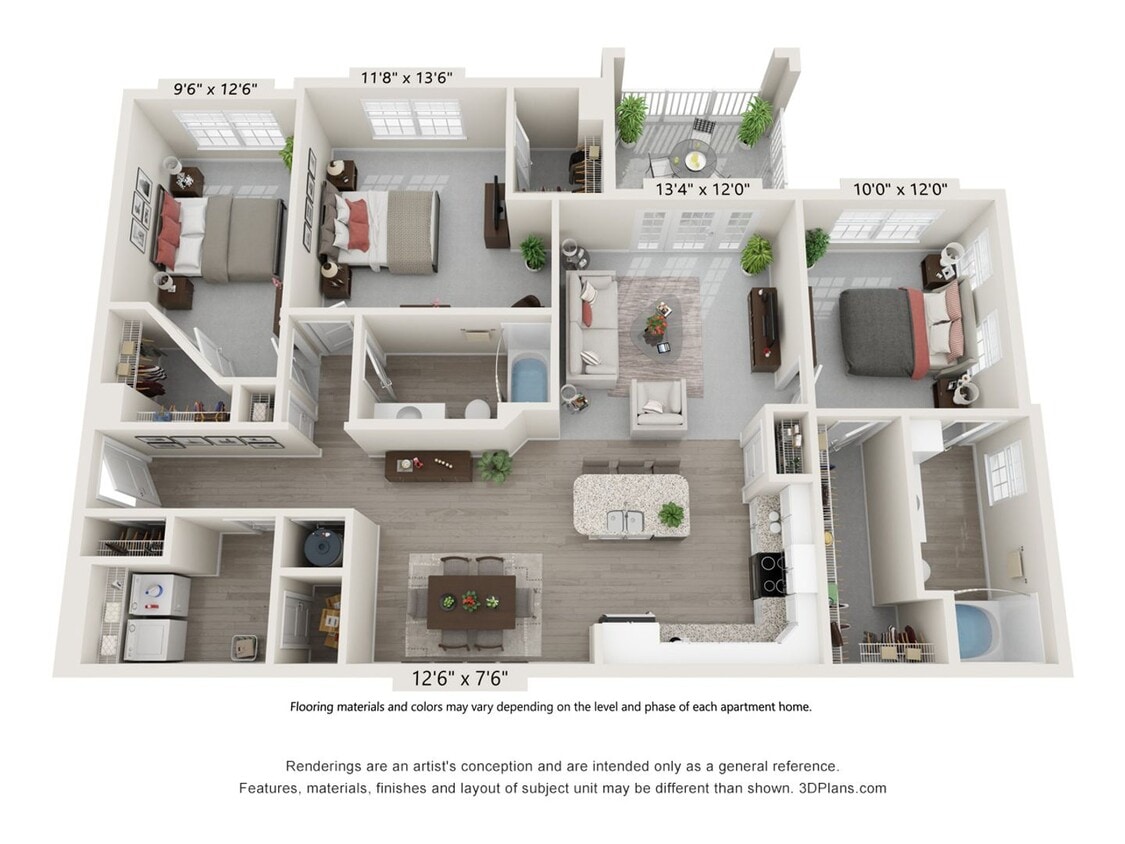 Floor Plan - Piedmont