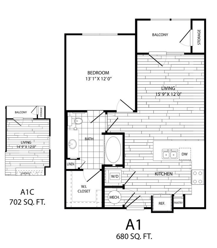 Floor Plan - A1C