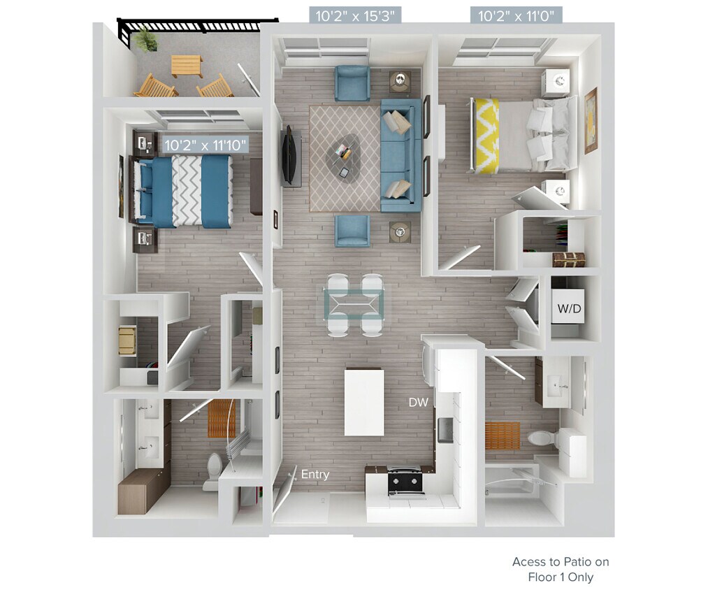 Floor Plan - B8-1020SF