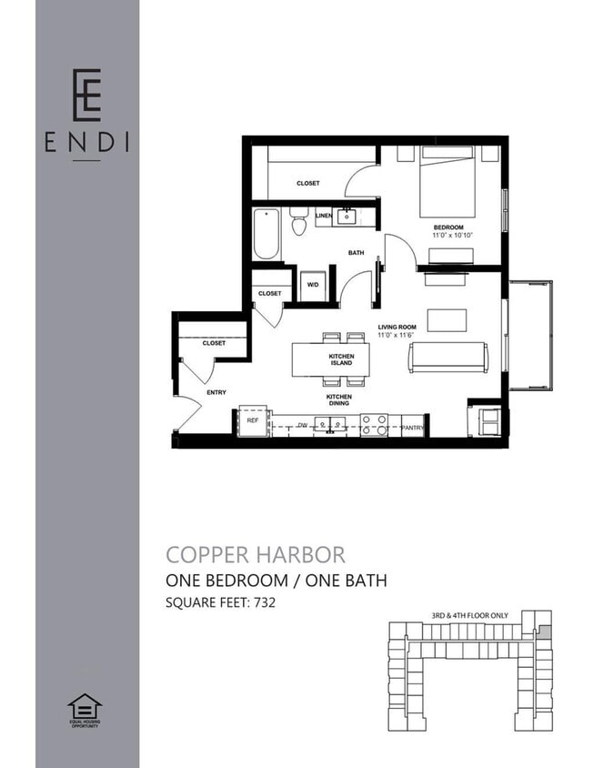 Floor Plan - Cooper Harbor