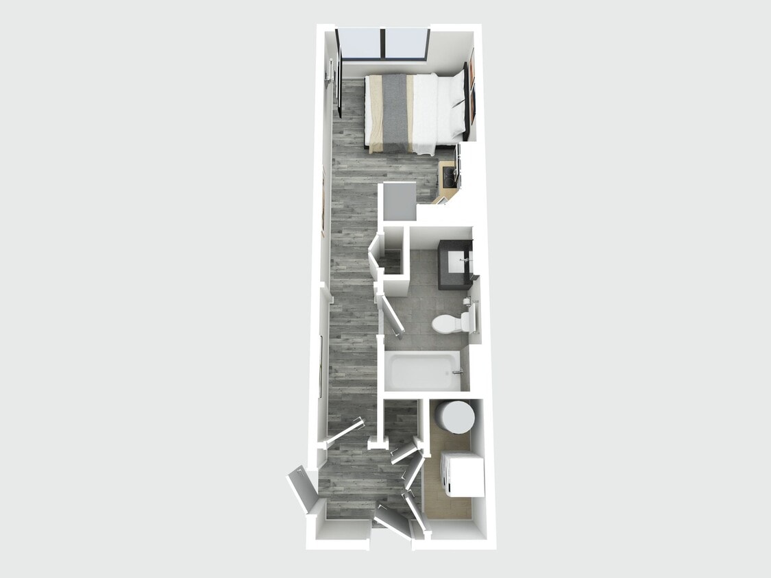 Floor Plan - Standard Studio