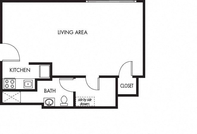 Floor Plan - Studio