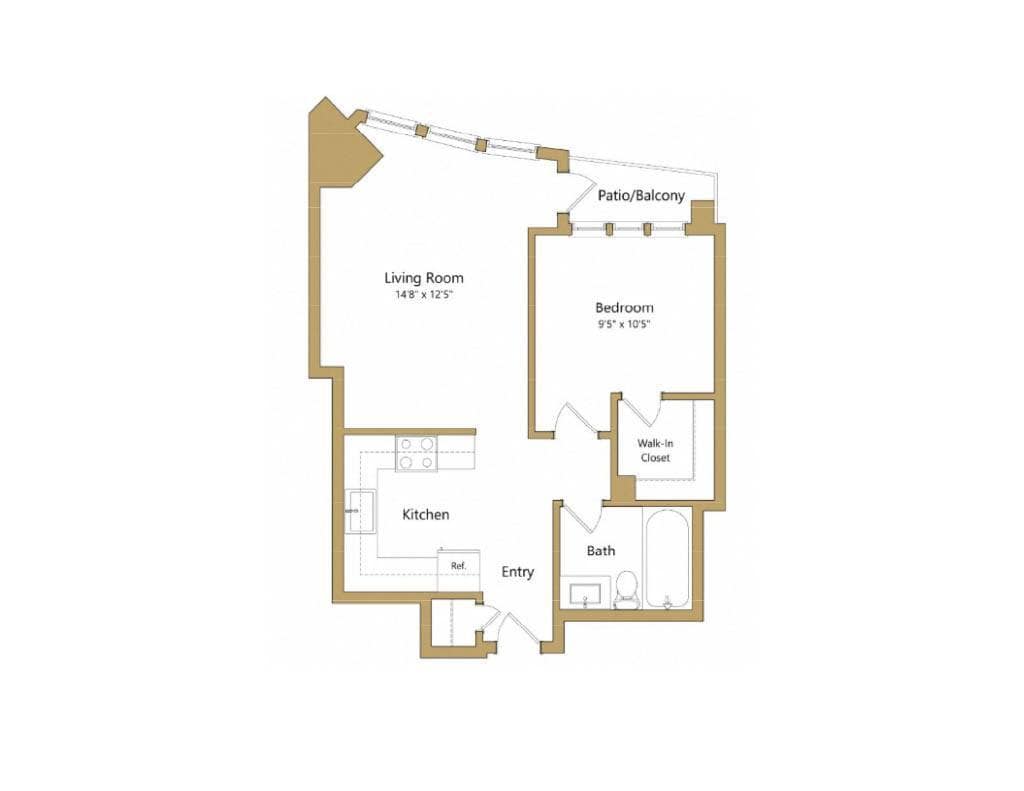 Floor Plan - Golden Gate