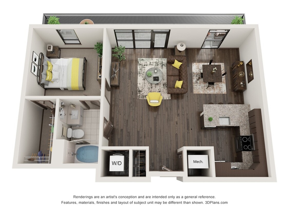 Emerson - Emerson (1 Bedroom & 1 Bathroom)