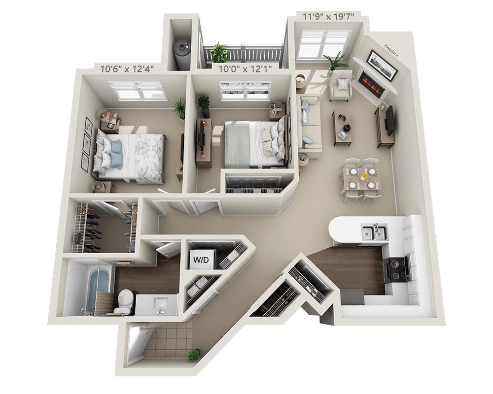Floor Plan - Cedar 2